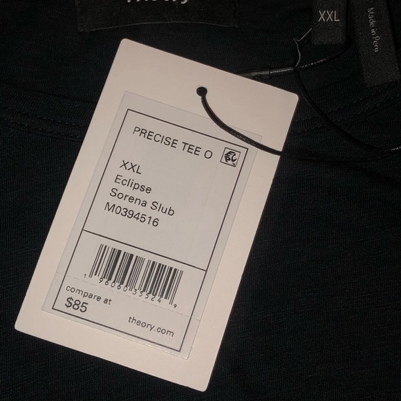 Theory Men’s Precise Tee Shirt - Picture 5 of 6